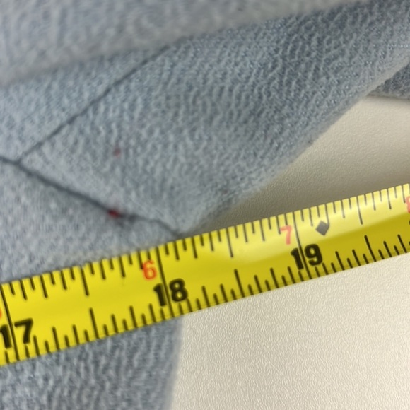 SOFT girl Esina Girls  Baby Blue Melton Cloth with Feminine Details - Picture 7 of 14